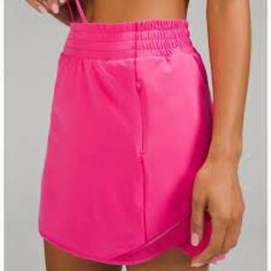 LULULEMON Hotty Hot Skort Size 6 Sonic Pink Athletic Skirt athleisure pickleball